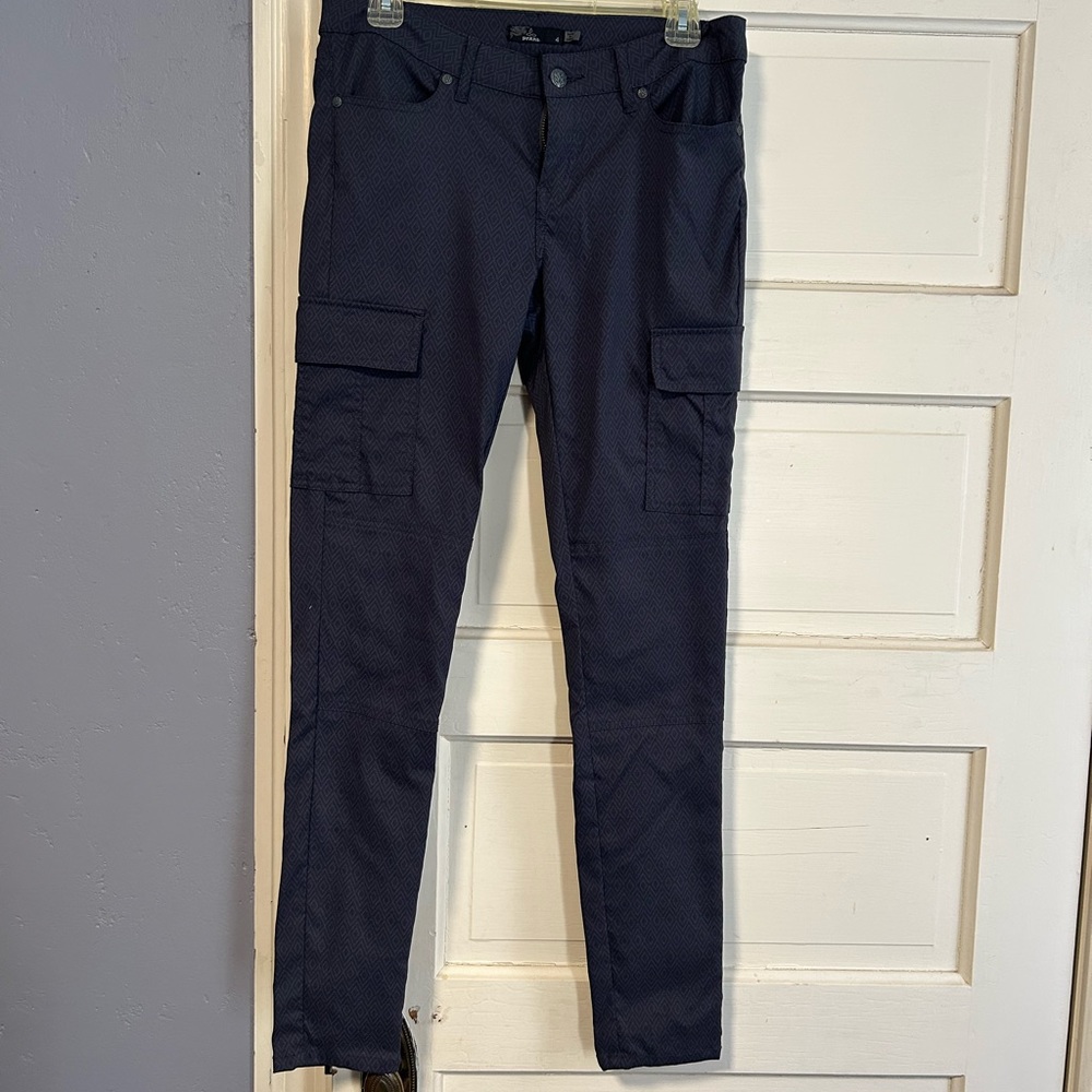 Prana skinny cargo pants